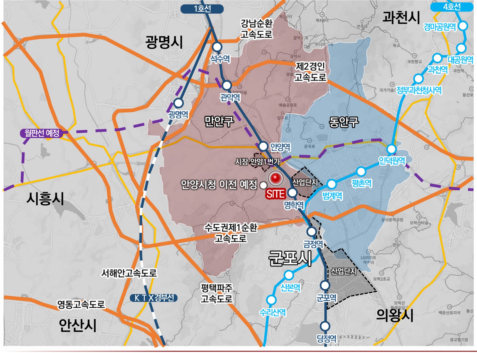 광역 입지도